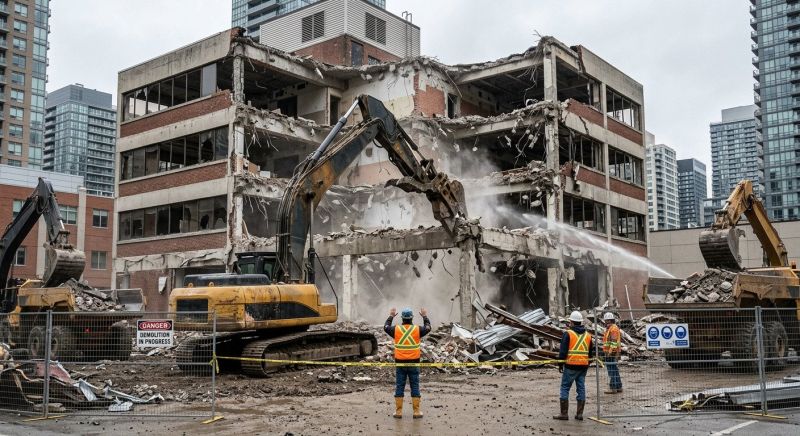 Commercial Demolition Service in Sacramento, CA